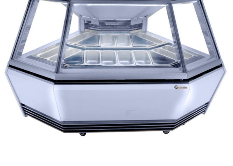 Expositor sorvetes, sorveteria