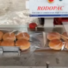 Flowpack usada pão de hamburguer