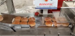 Flowpack usada pão de hamburguer