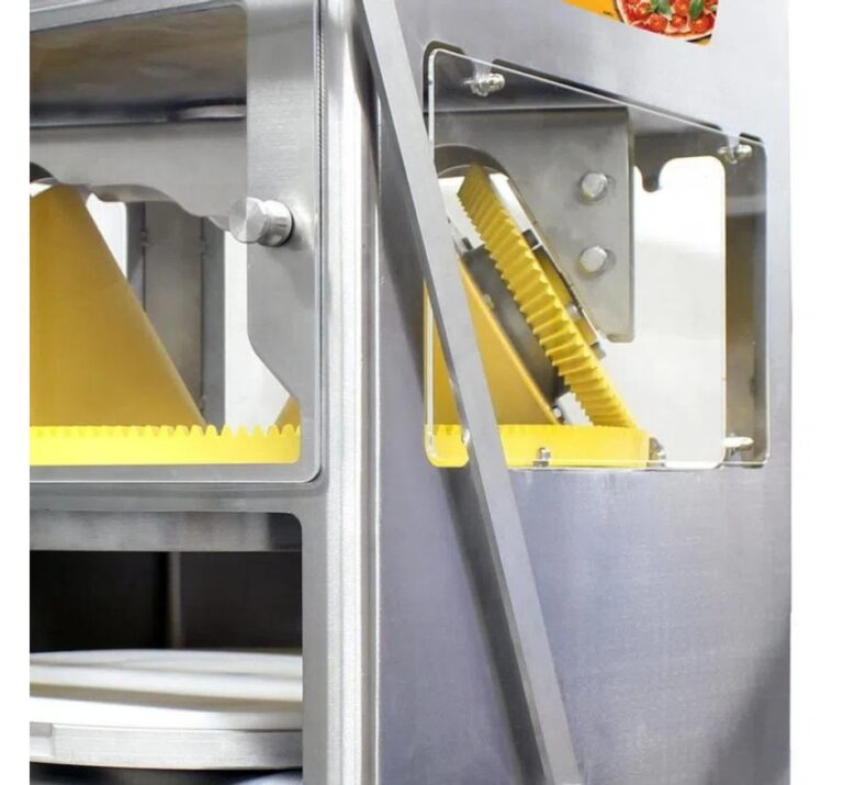 Abridora de massas de pizza automática para produção profissional