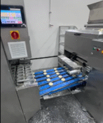 Divisora boleadora modeladora com embandejamento para produção automática de pães e massas